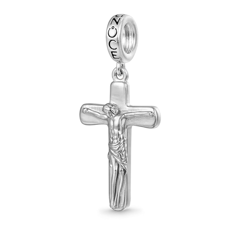 Gnoce Cross with Jesus Christ Pendant Dangle Charm