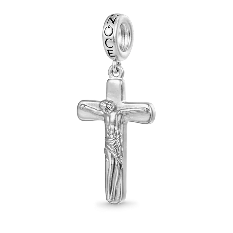 Gnoce Cross with Jesus Christ Pendant Dangle Charm