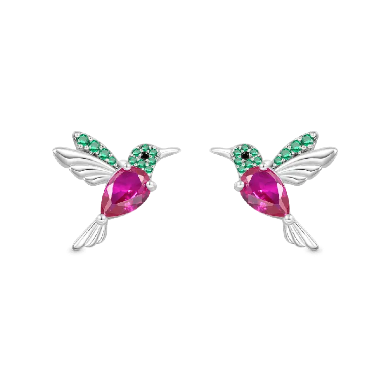 Gnoce Hummingbird Stud Earrings