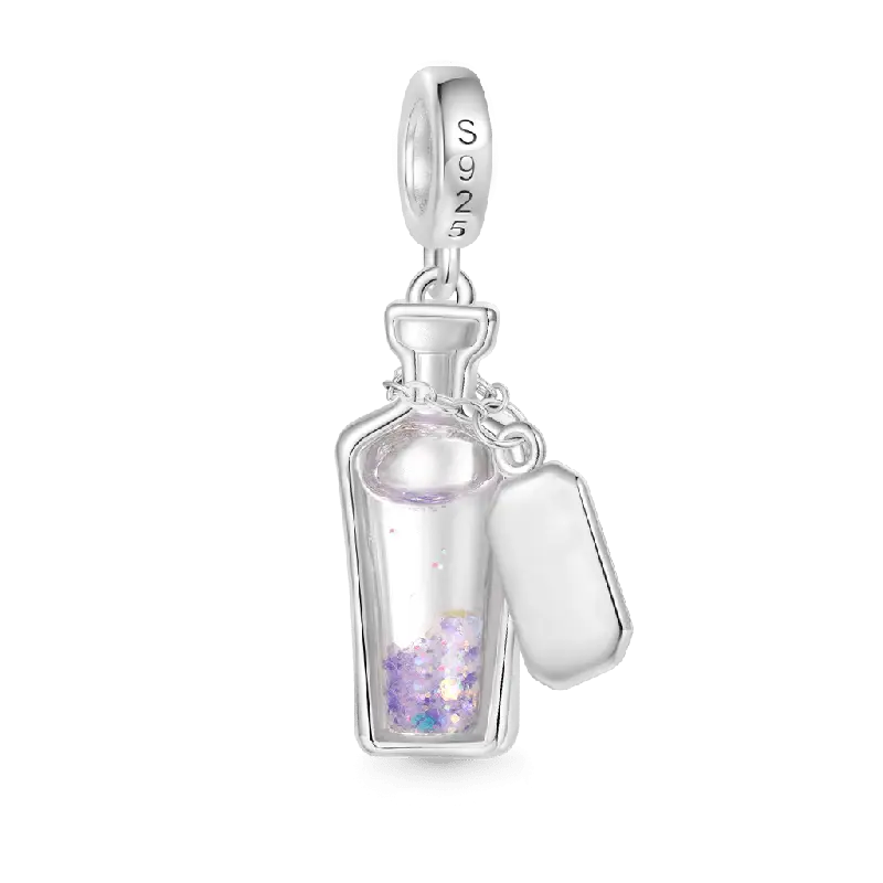 Gnoce Glow-in-the-Dark Alice's Magic Potion Pendant Dangle Charm