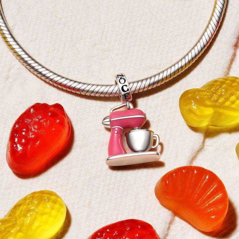 Gnoce Baker's Mixer Pendant Dangle Charm