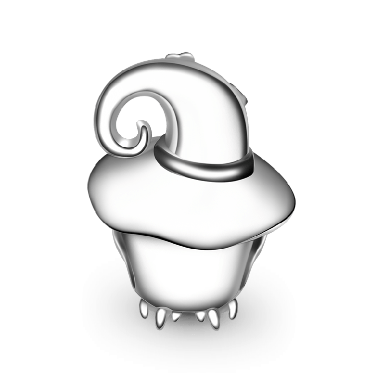 Gnoce Owl with Witch Hat Gift Charm