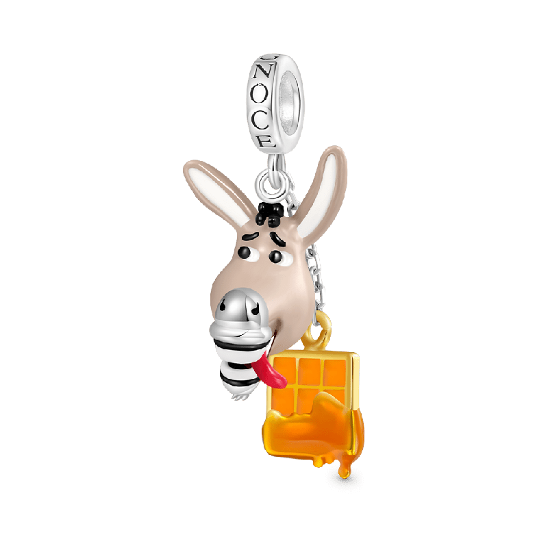 Gnoce Shrek Donkey Waffles Pendant Dangle Charm