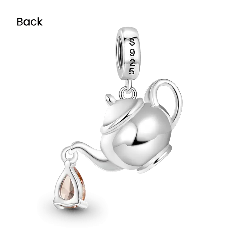 Gnoce Teapot Pendant Dangle Charm