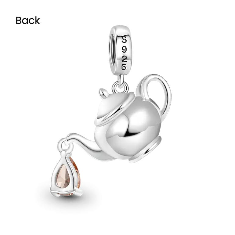 Gnoce Teapot Pendant Dangle Charm