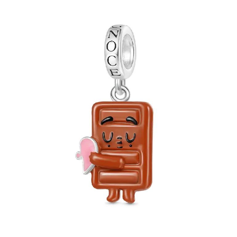 Gnoce Matching Choco's Heart  Pendant Dangle Charm