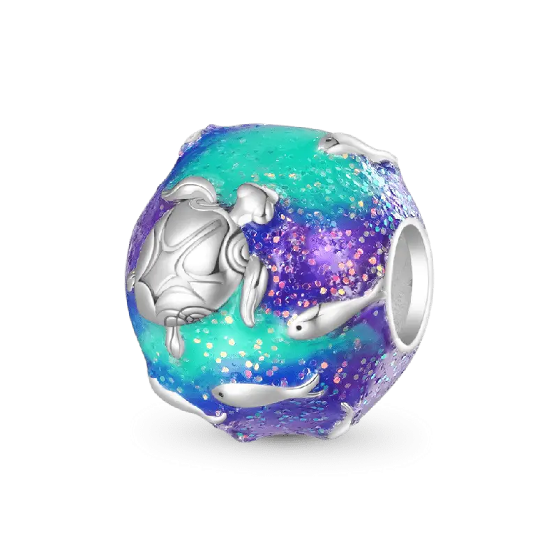 Gnoce Summer Ocean Series Round Charm