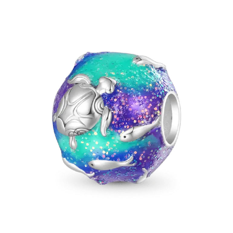 Gnoce Summer Ocean Series Round Charm