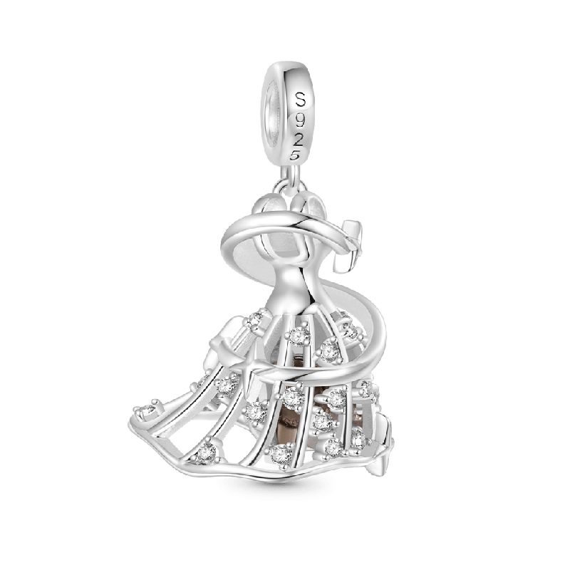 Gnoce Wireless LED Glow Magic Fairy Dress Pendant Dangle Charm