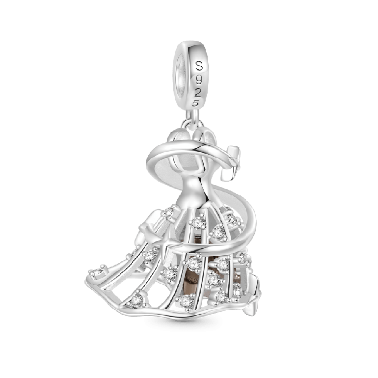Gnoce Wireless LED Glow Magic Fairy Dress Pendant Dangle Charm