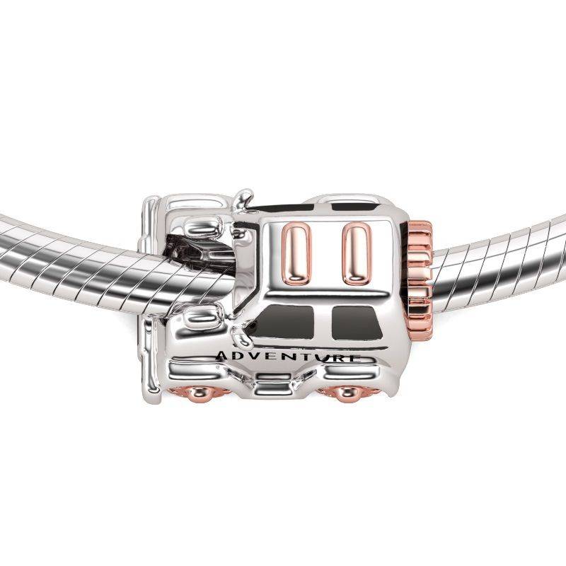 SUV Car Charm Engraved with
