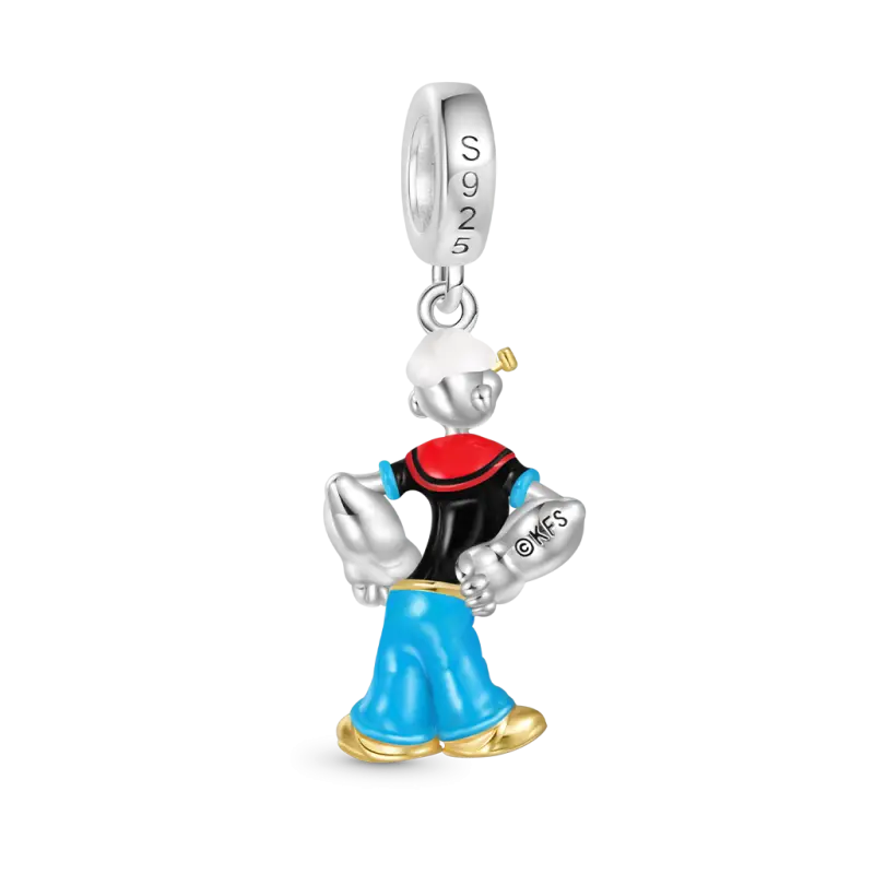 Gnoce Popeye Pendant Dangle Charm