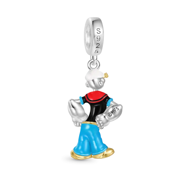 Gnoce Popeye Pendant Dangle Charm