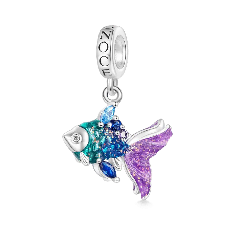 Gnoce Ocean Goldfish Pendant Dangle Charm