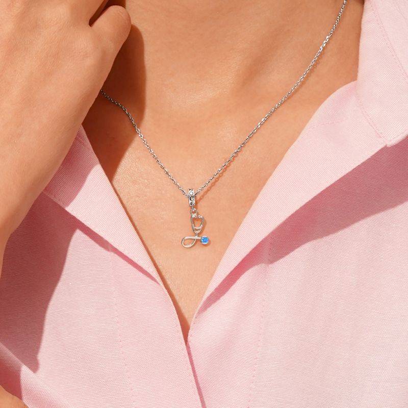 Gnoce Stethoscope Pendant Dangle Charm