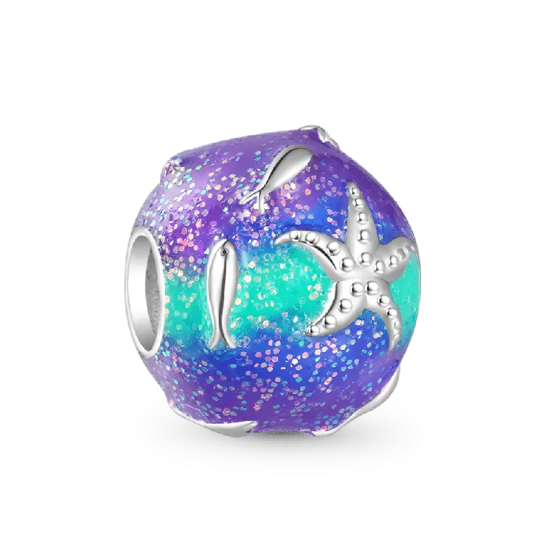 Gnoce Summer Ocean Series Round Charm