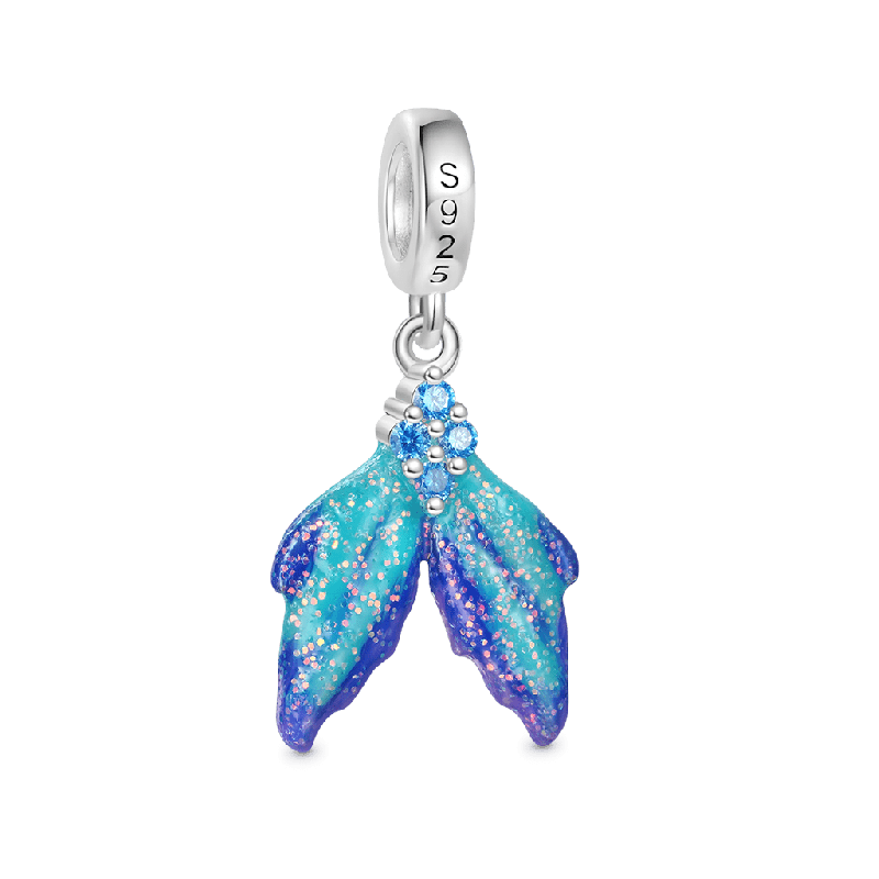 Gnoce Ocean Mermaid Tail Pendant Dangle Charm