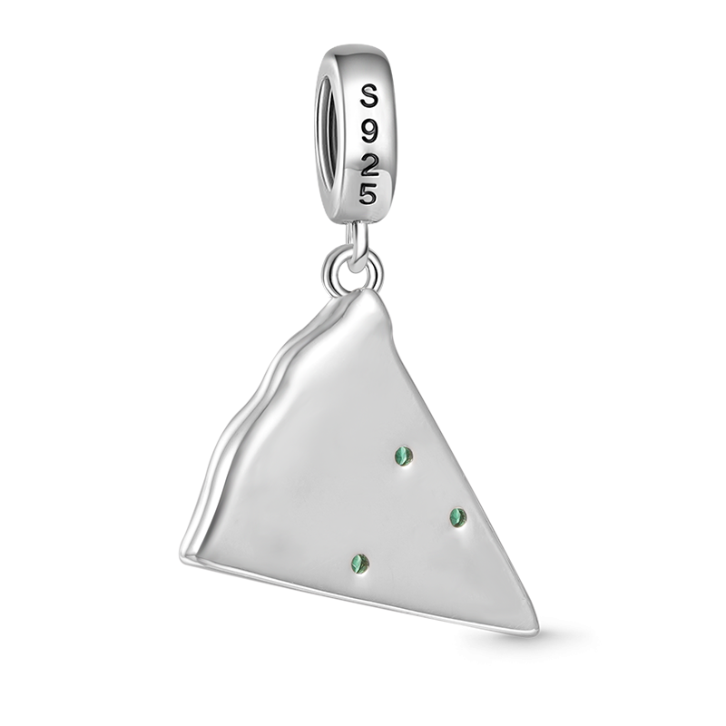 Gnoce Delicious Pizza Slice Pendant Dangle Charm
