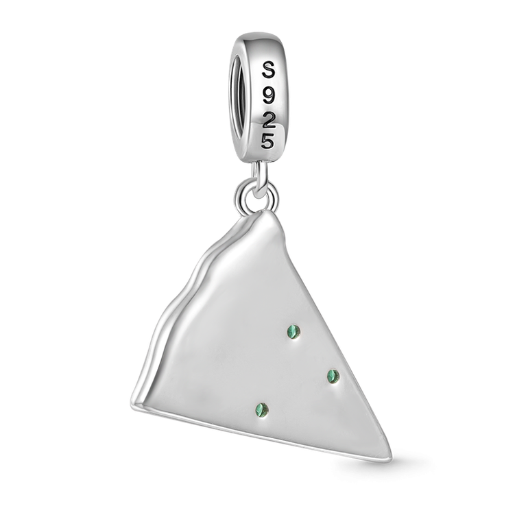 Gnoce Delicious Pizza Slice Pendant Dangle Charm