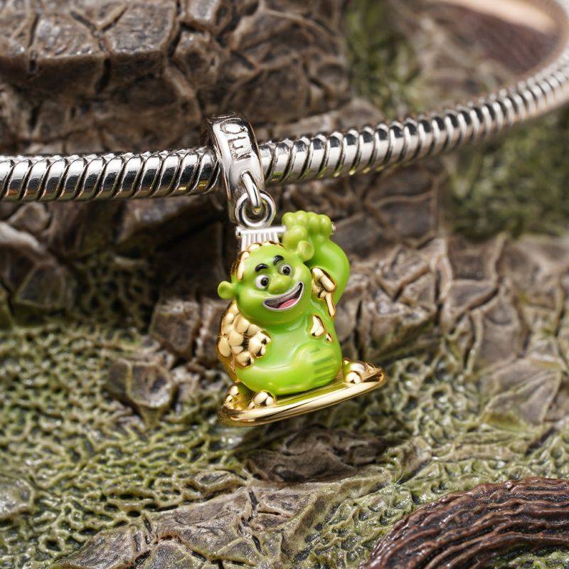 Gnoce Shrek Enjoy Delightful Bath Pendant Dangle Charm
