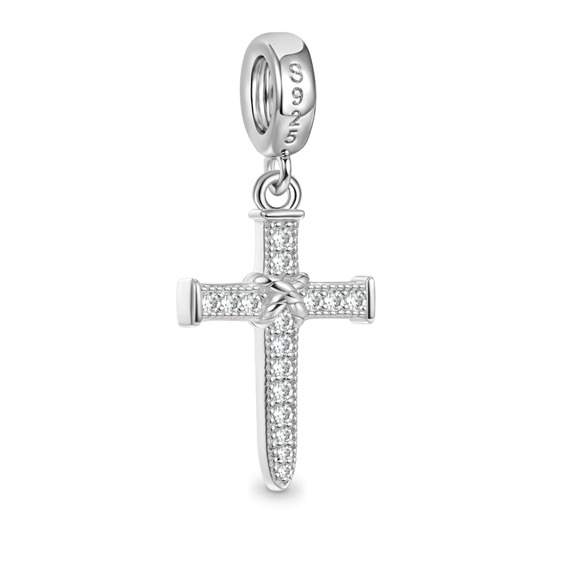 Gnoce Vintage Cross Pendant Dangle Charm