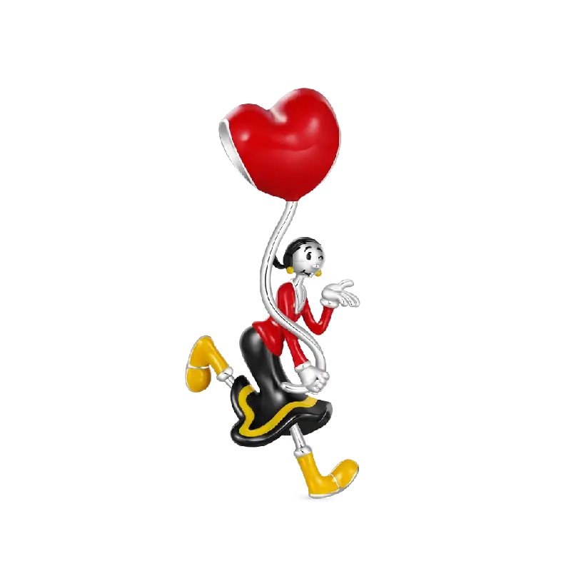 Gnoce Popeye Olive Oyl Pendant Dangle Charm