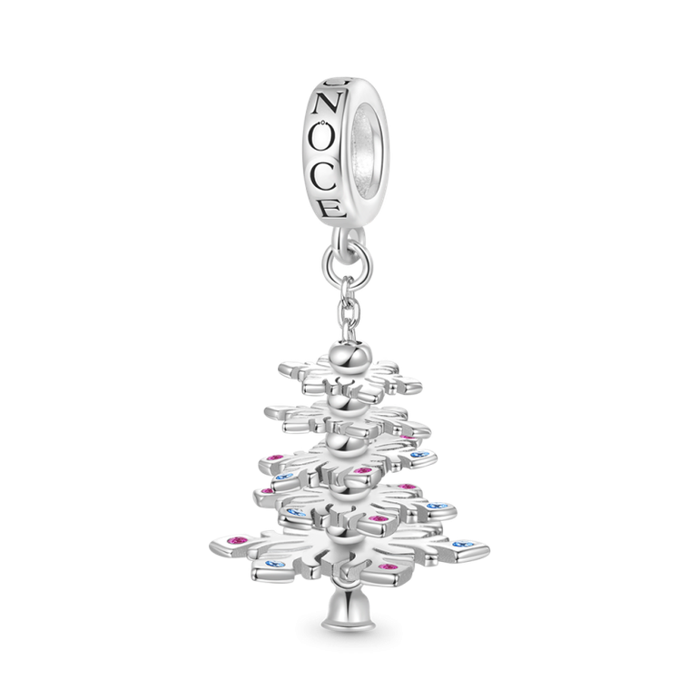 Gnoce Christmas Snowflake Tree Pendant Dangle Charm