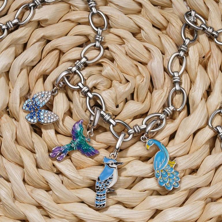 Gnoce Phoenix Clasp Clusters Charm