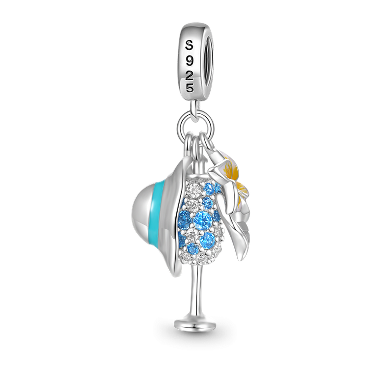 Gnoce Vacation Life Triple Pendant Dangle Charm
