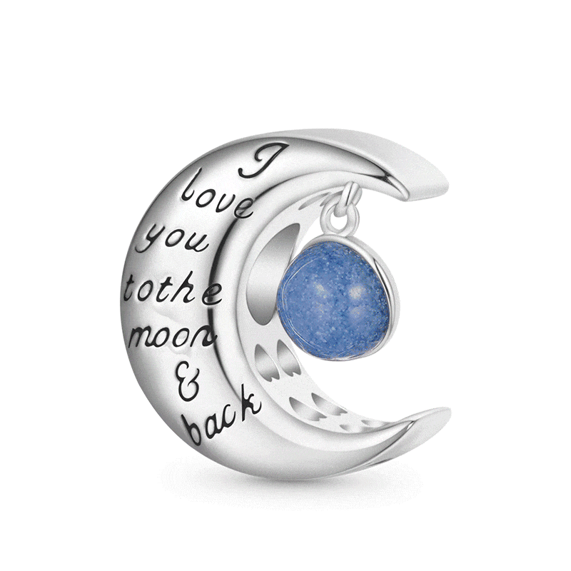 Gnoce Moon Glow in the Dark Charm