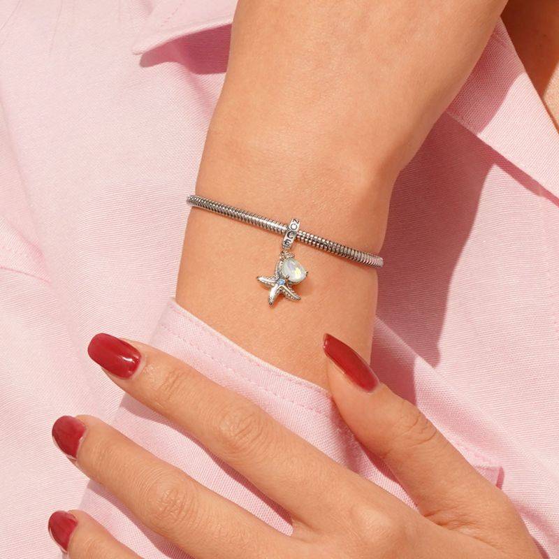 Gnoce Ocean Starfish Pendant Dangle Charm