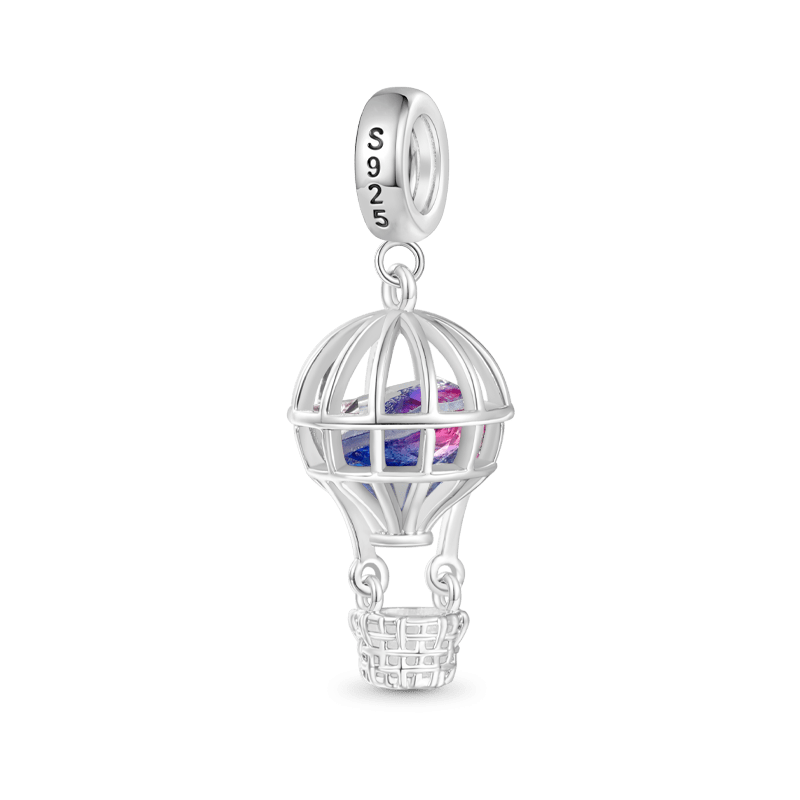 Gnoce Hot Air Balloon Travel Pendant Dangle Charm