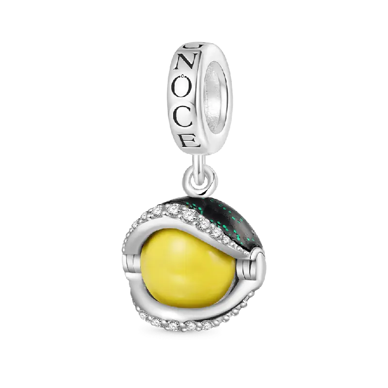 Gnoce Halloween Rotatable Devil Eye Pendant Dangle Charm