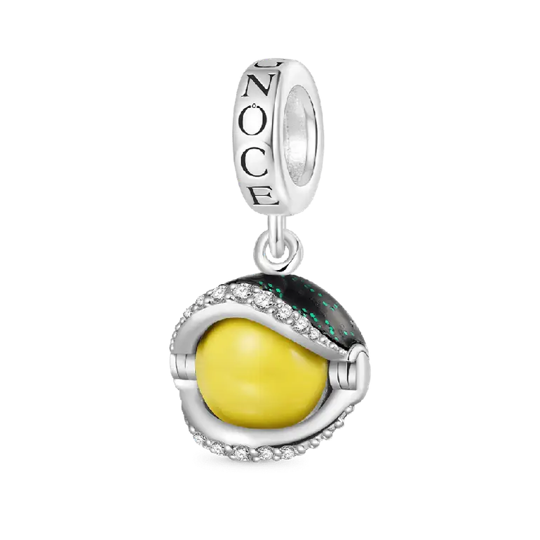Gnoce Halloween Rotatable Devil Eye Pendant Dangle Charm