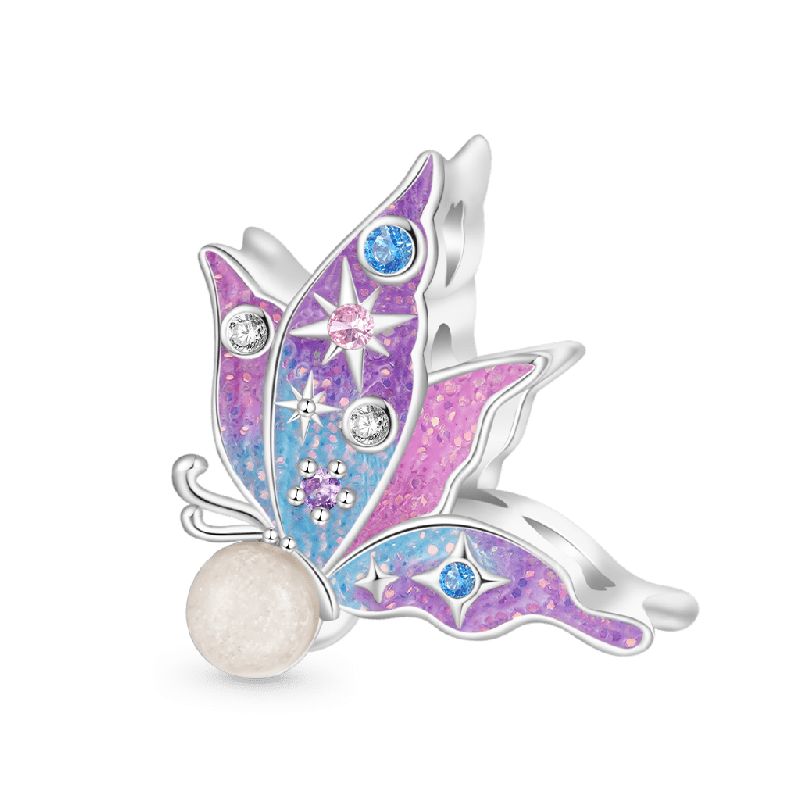 Gnoce Butterfly Glow-in-the-Dark Charm