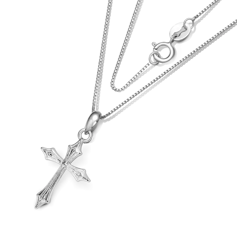 Gnoce Sparkling Cross Necklaces
