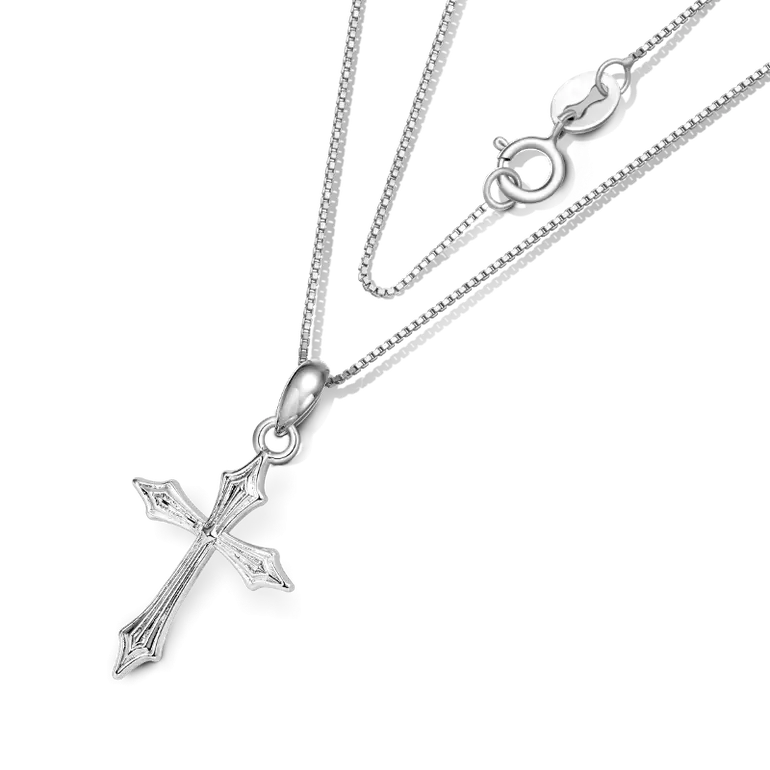 Gnoce Sparkling Cross Necklaces