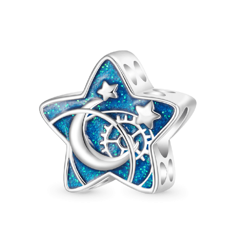 Gnoce Mechanical Star Charm