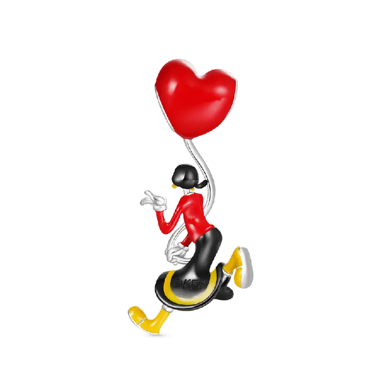 Gnoce Popeye Olive Oyl Pendant Dangle Charm