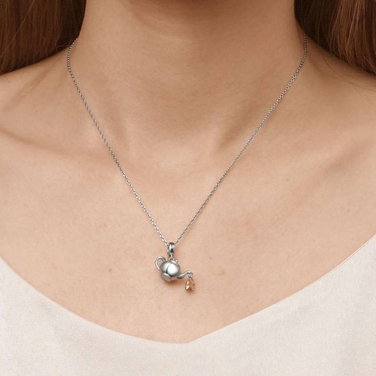Gnoce Teapot Pendant Dangle Charm