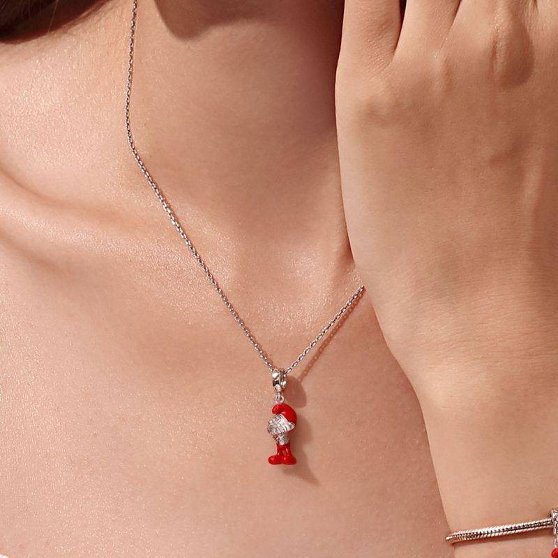 Gnoce Papa Smurf Pendant Dangle Charm