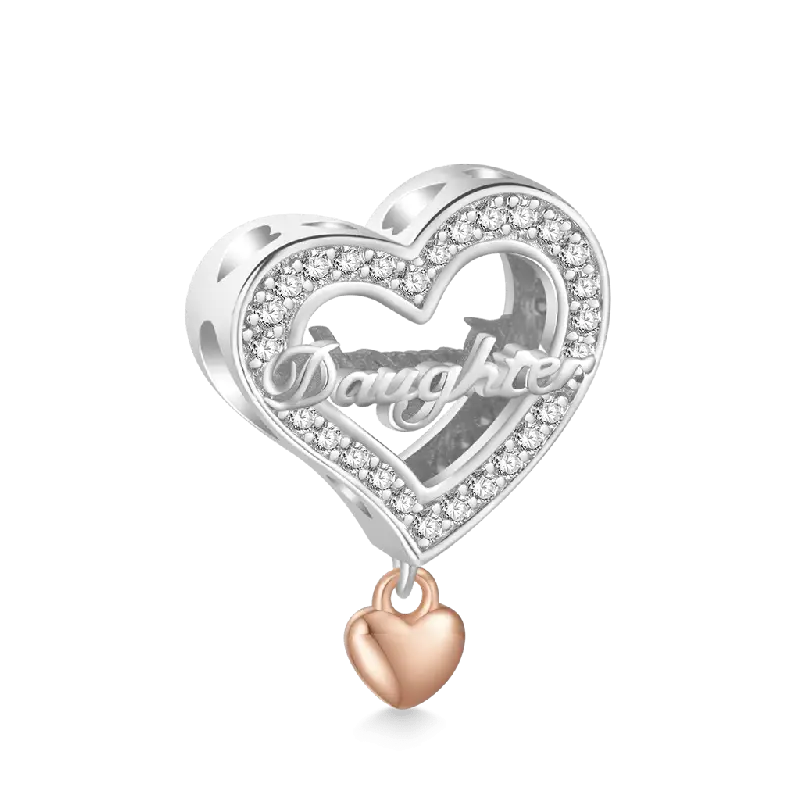 Gnoce Daughter's Heart Charm