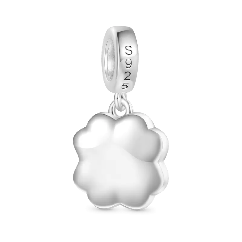 Gnoce Lucky Green Four-leaf Clover Pendant Dangle Charm