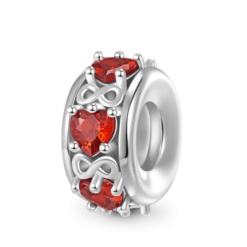 Gnoce Shimmering Infinite Love Stopper Charm