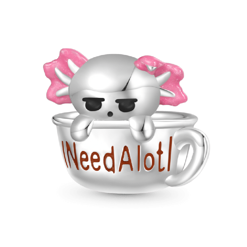 Gnoce 'I Need Alotl Coffee To Function' Coffee Cup Charm