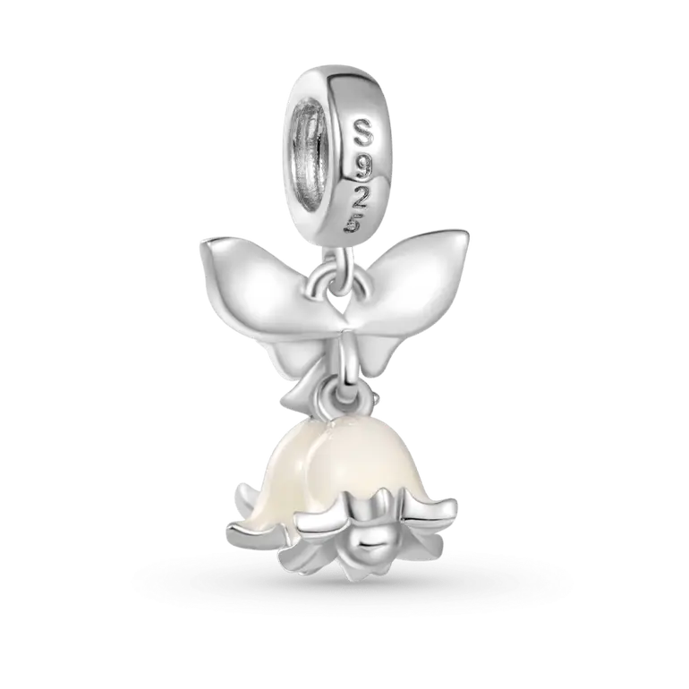 Gnoce Lily of the Valley Pendant Dangle Charm