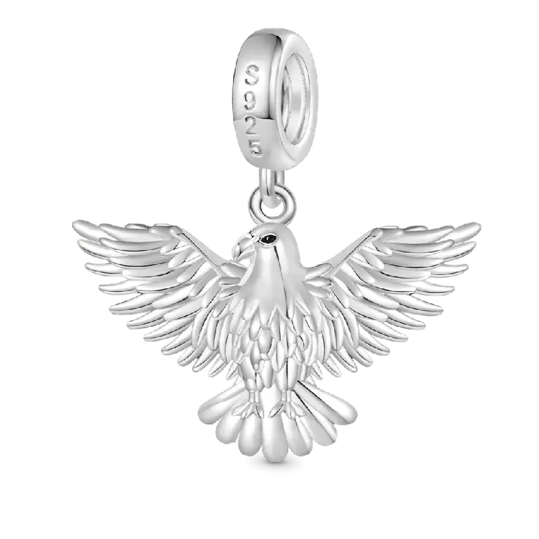 Gnoce Sky Overlord Eagle Pendant Dangle Charm