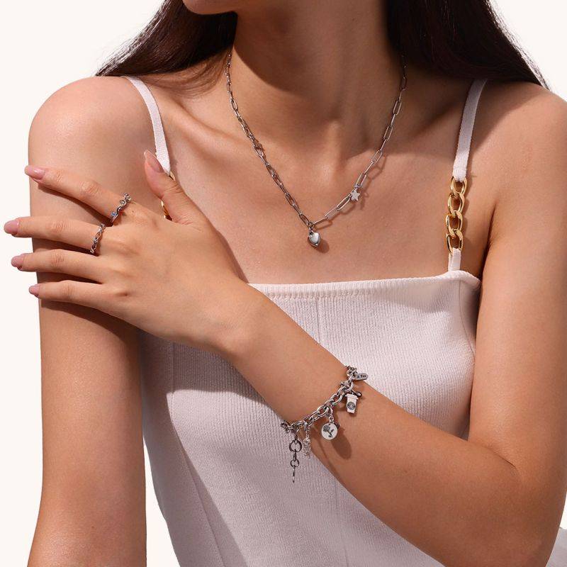Gnoce Coffee Cup Clasp Clusters Charm