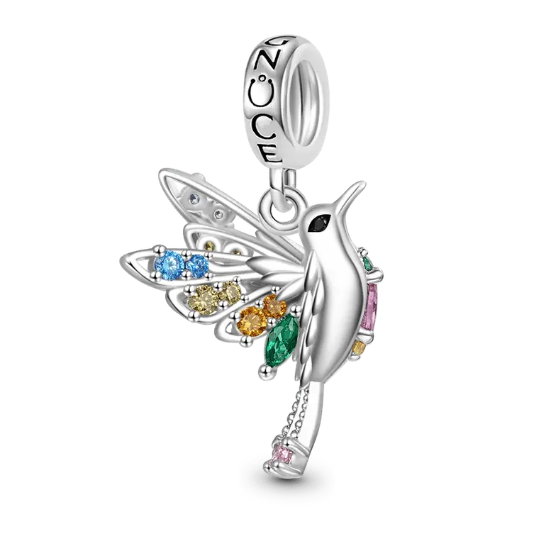 Gnoce Hummingbird Pendant Dangle Charm