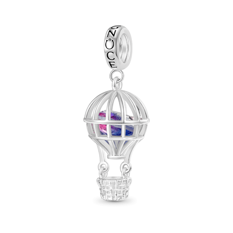 Gnoce Hot Air Balloon Travel Pendant Dangle Charm